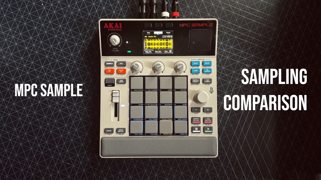Akai MPC Sample - Сравнение вариантов выборки #mpcsample #akaimpc