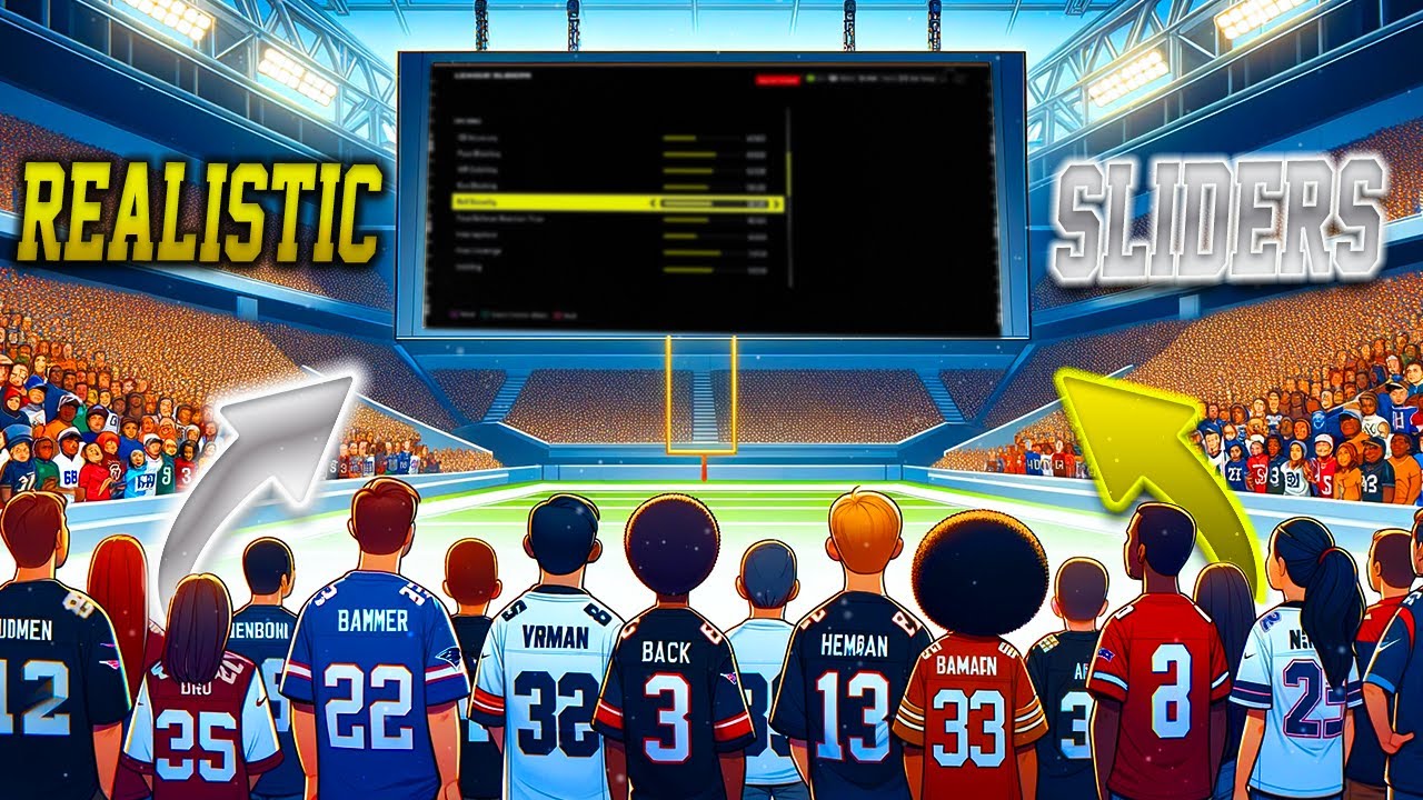 Лучшие реалистичные ползунки CPU против CPU в Madden 24 | Лучшие реалистичные ползунки Madden 24