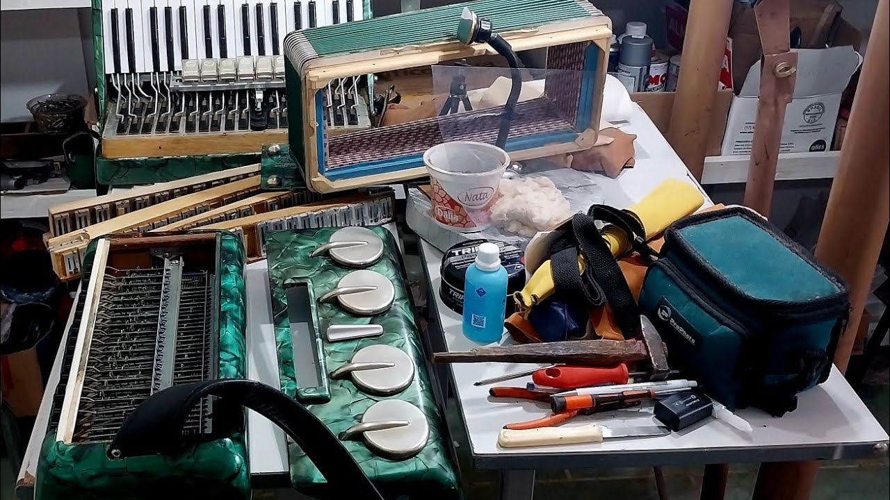 REFORMANDO O ACORDEON VERONESE ORÇAMENTO