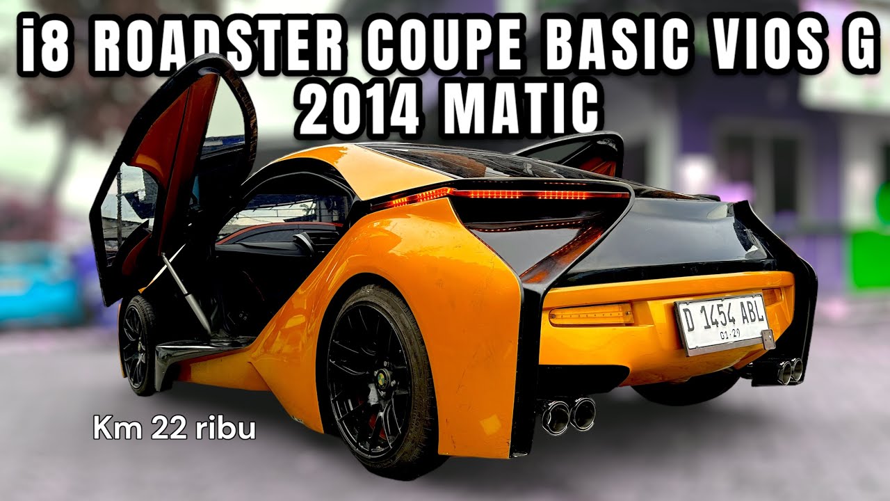 VIOS G MATIC CASTOME BMW I8 ROADSTER🔥GOKIL KEREN HABIS COCOK UNTUK MALAM MINGGUAN 🤩💪