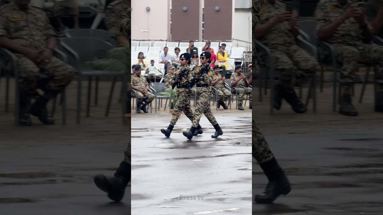 🇧🇩🇮🇳 Women Soldiers Own the Border Parade! 🔥 #presstv27 #benapoleborder