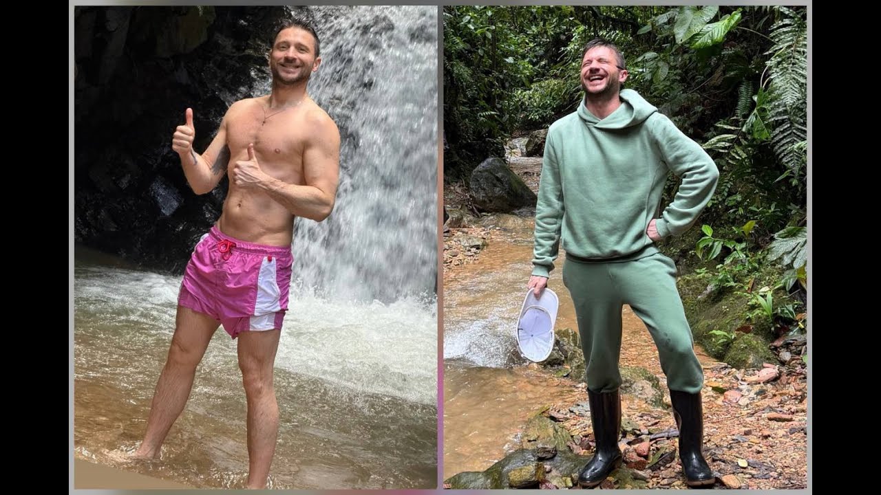 Сергей Лазарев. Искупался в водопаде и упал в речку. Эквадор 2026г