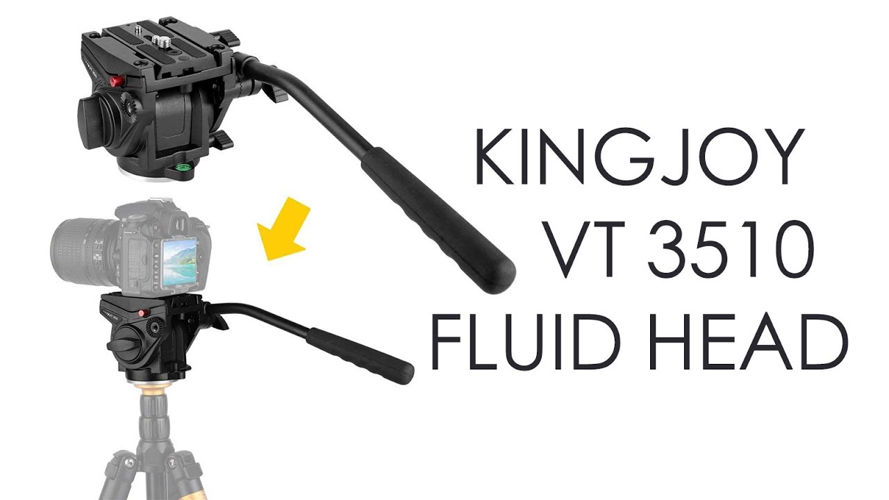 KINGJOY VT-3510 Fluid Head for budget conscience videographers