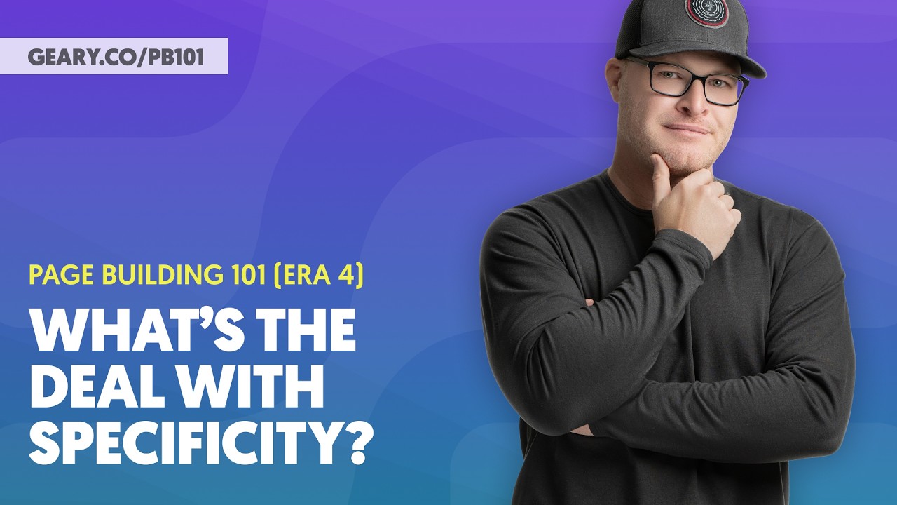 PB101 (Era 4): S3:20 - What is Specificity?