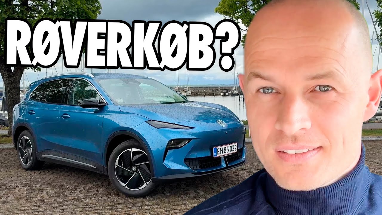 FRONTALANGREB på Skoda Elroq og Kia EV3 med frapris på 230.000 kr. - MGS5 EV (2025)