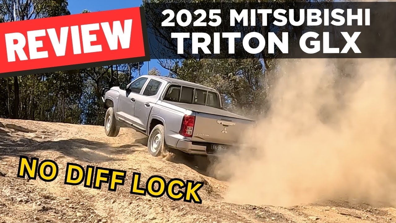 Обзор Mitsubishi Triton GLX 2025 года: разгон от 0 до 100 миль и тест-драйв от первого лица (внед...