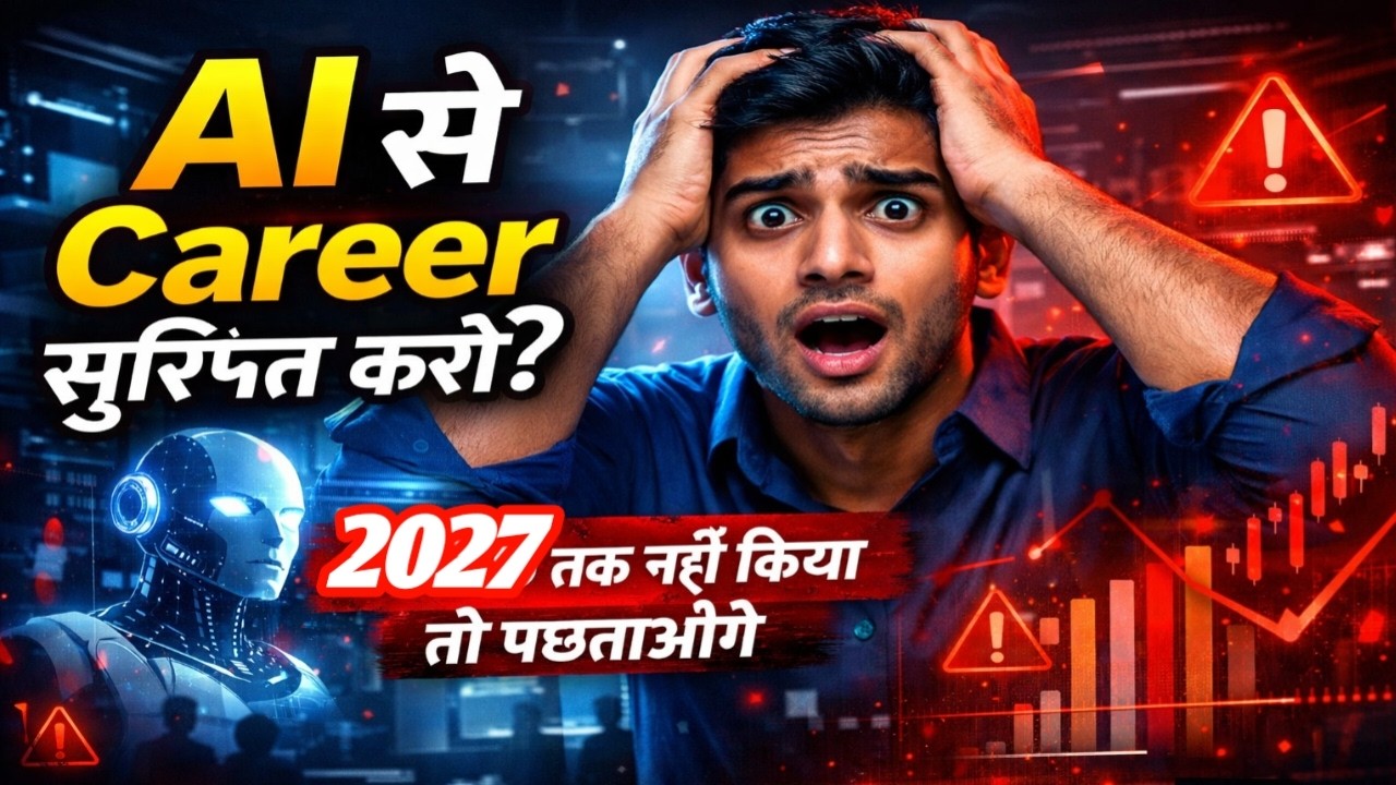 AI से Career कैसे सुरक्षित करें? | 2026 तक ये नहीं किया तो पछताओगे | EarnJo