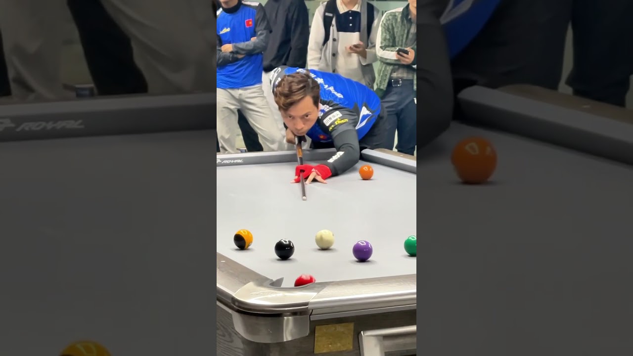 Kĩ thuật tr&ocirc; Dương Quốc Ho&agrave;ng #billiards #9balls #bida #snooker