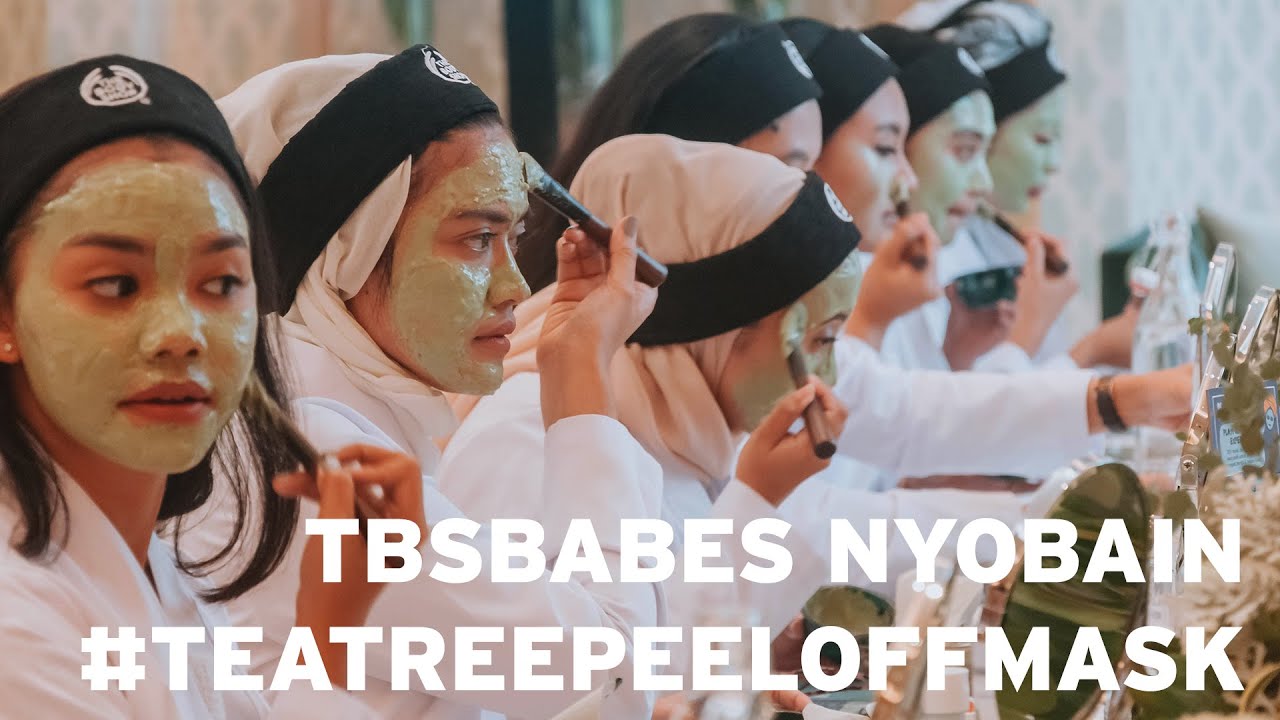Review 1 Kata Masker Anti-Jerawat #TeaTreePeelOffMask bareng #TBSBabes | #TheBodyShopIndo
