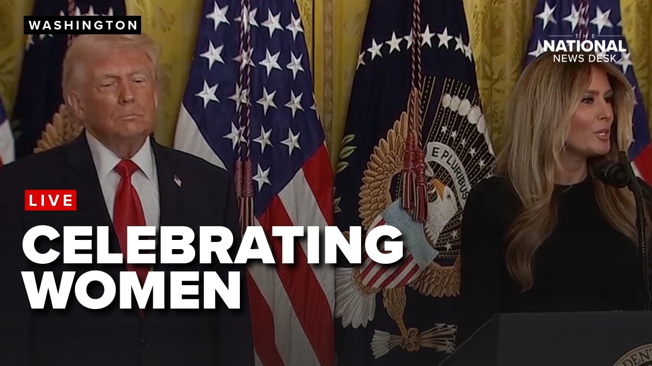 Trump, Melania celebrate Women's History Month