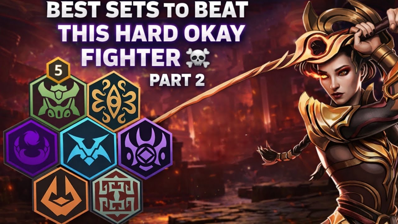 Trolling this new OKAY FIGHTER in hard with some more sets 💪- Shadow fight 3 ☠