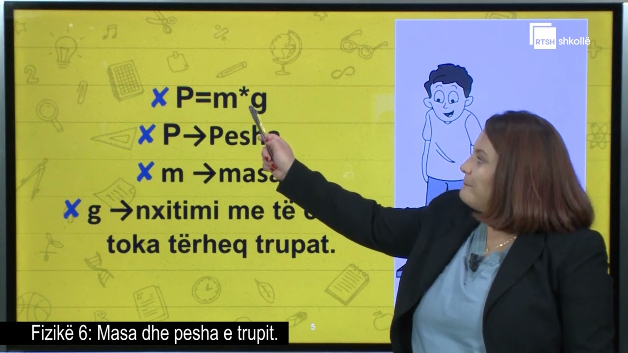 Masa dhe pesha e trupit| Fizikë 6