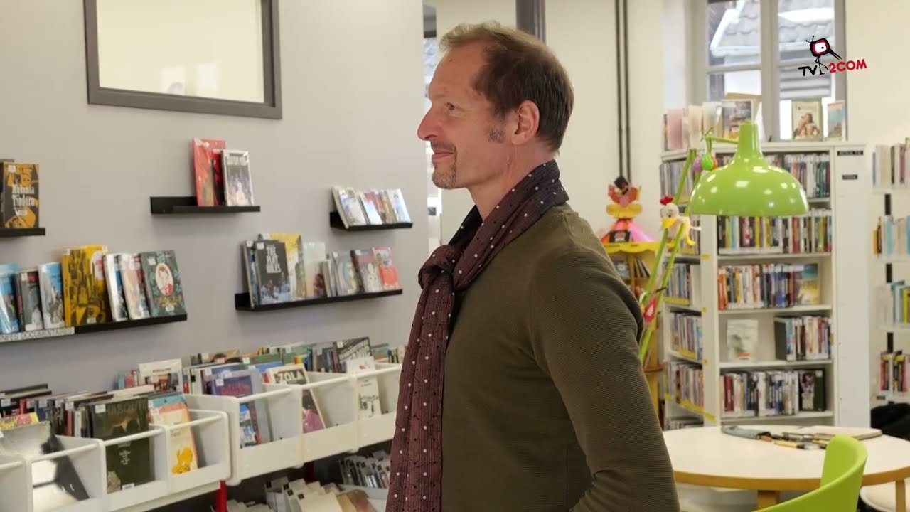 Christian Heinrich dédicace ses livres à Ebersheim