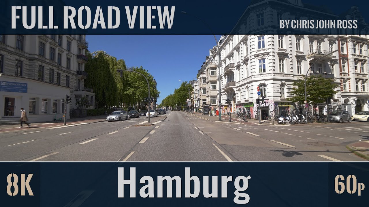 Hamburg, Germany: St. Pauli, Altona - Feldstraße, Neuer Kamp, Stresemannstraße, Kieler Straße - 8K