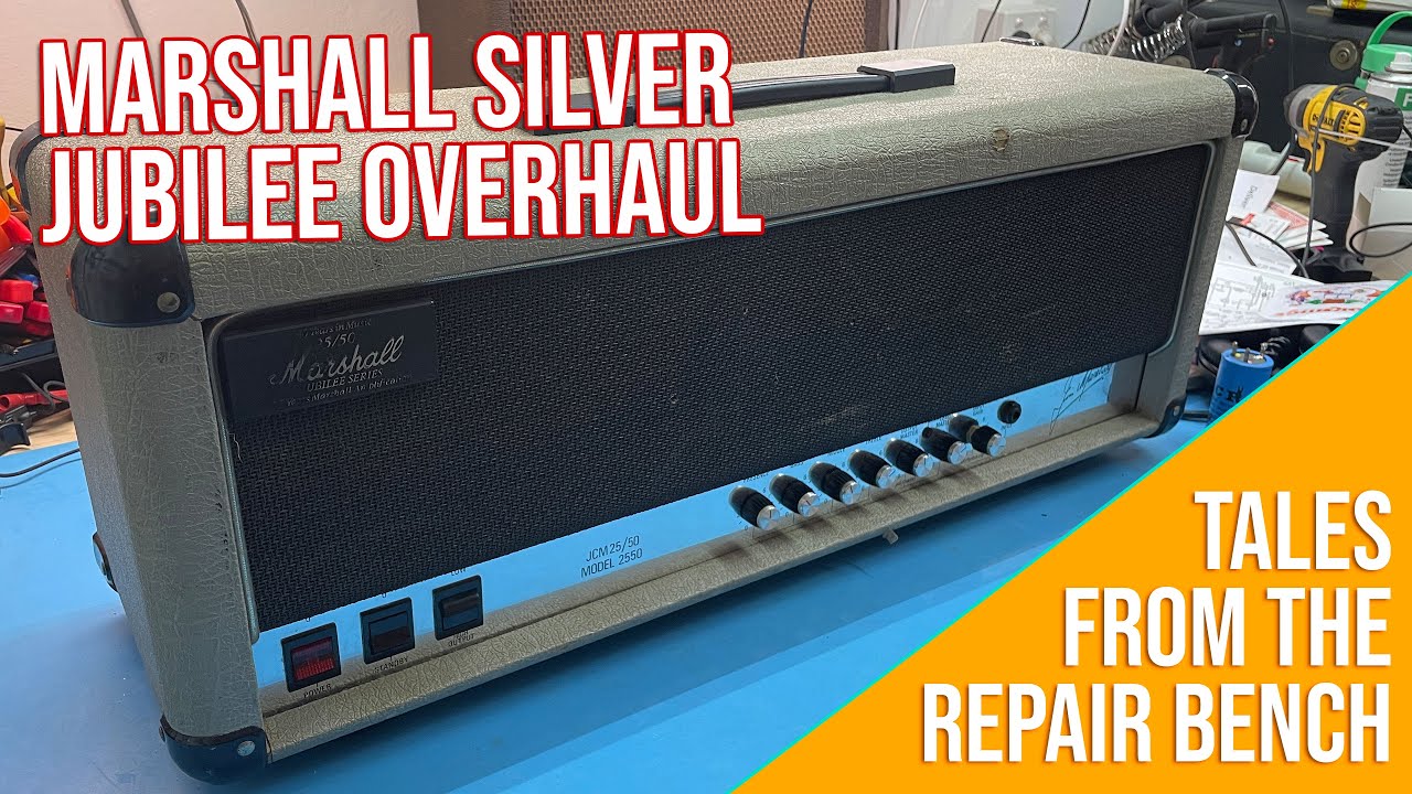 Fixing a Marshall Silver Jubilee 2550 That's Cutting Out | Tales From The Repair Bench
