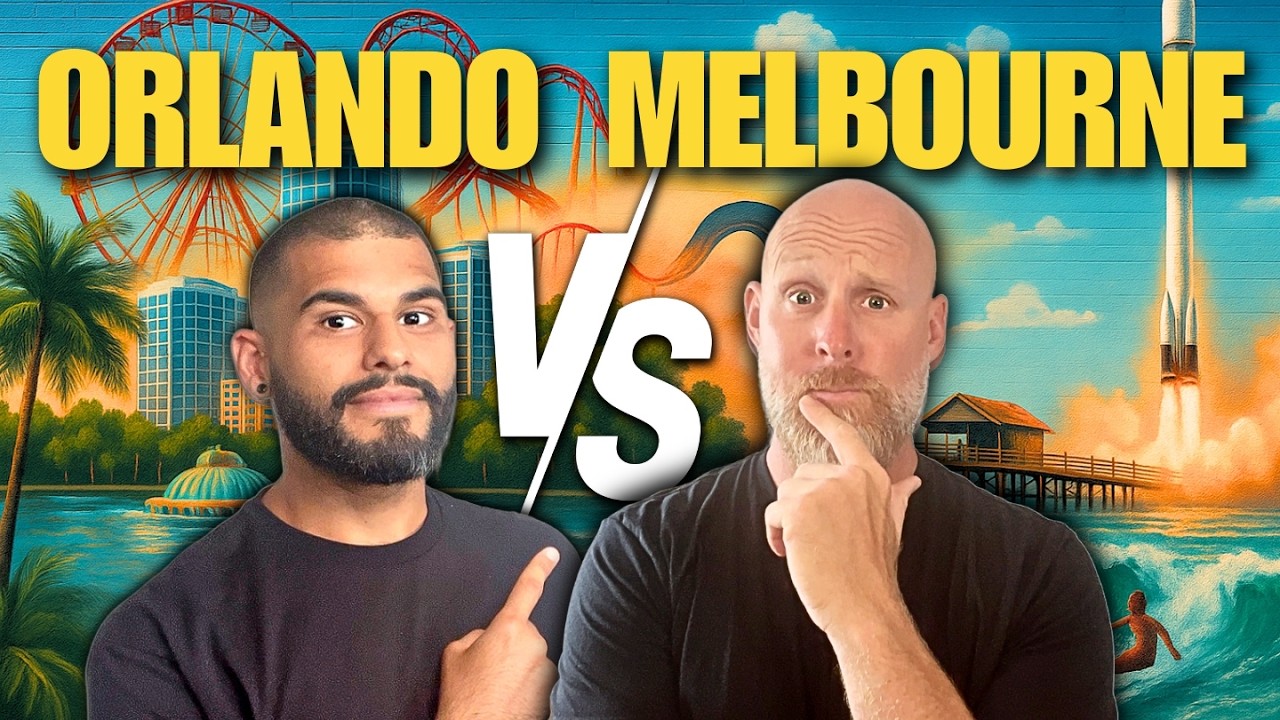 😎 Moving to Melbourne Florida vs Orlando: WHICH ONE is Right For You??