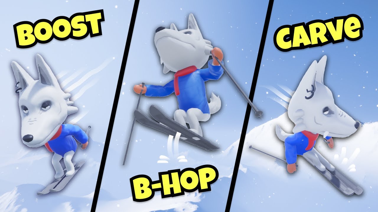 Adding movement mechanics to my multiplayer skiing game - Devlog 6