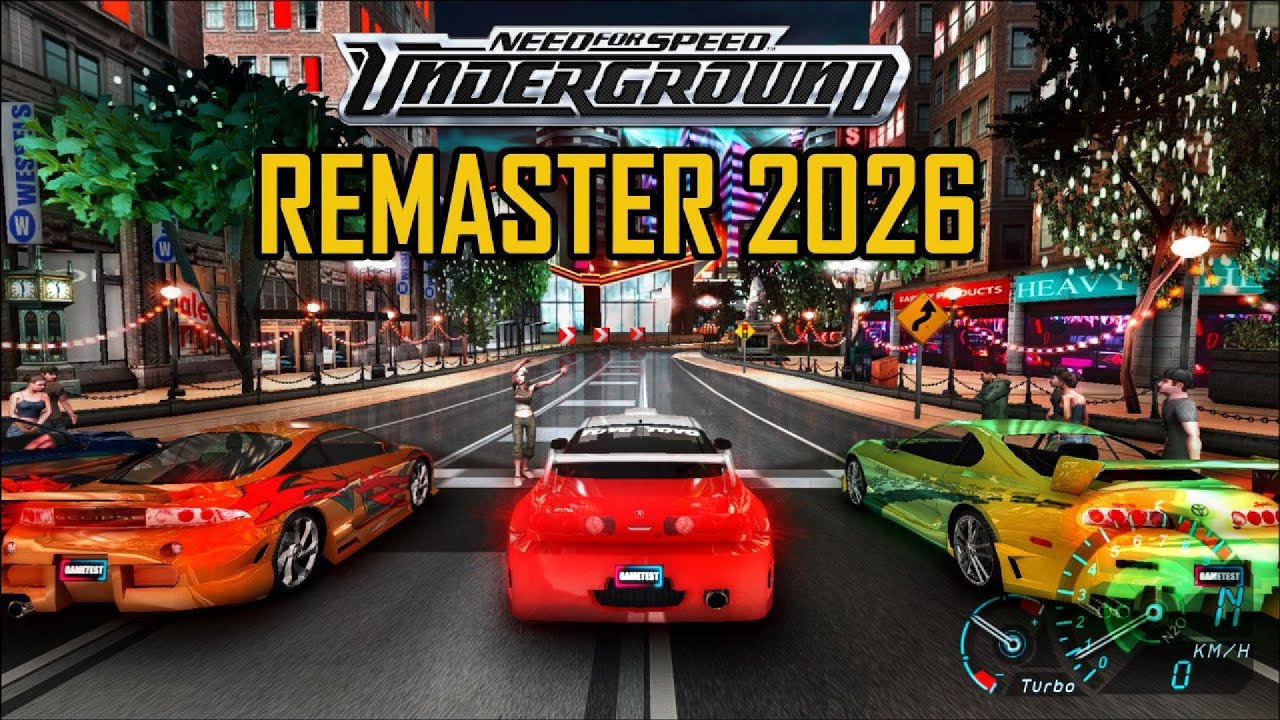 Need For Speed UNDERGROUND Remaster 2026 #needforspeedunderground1 #needforspeed #rtxremix