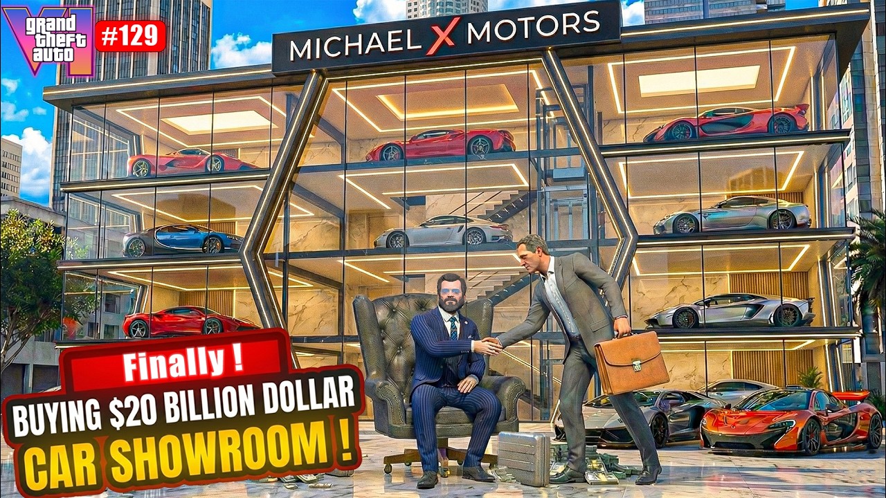 BUYING 20 BILLION DOLLAR LUXURY SHOWROOM in GTA 5 REAL LIFE!🔥 #129