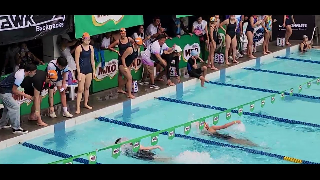 20150705 FTW First Plunge Novice Meet - Shen and Myles - 4x25m Freestyle Relay