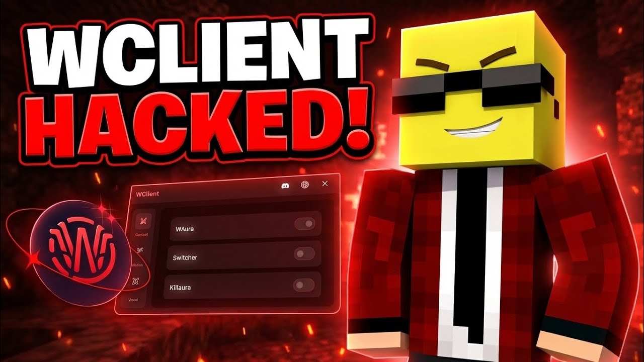 BEST MCPE CLIENT: WClient v21.0 Supports 1.26.3 | Minecraft Pocket Edition Hacks