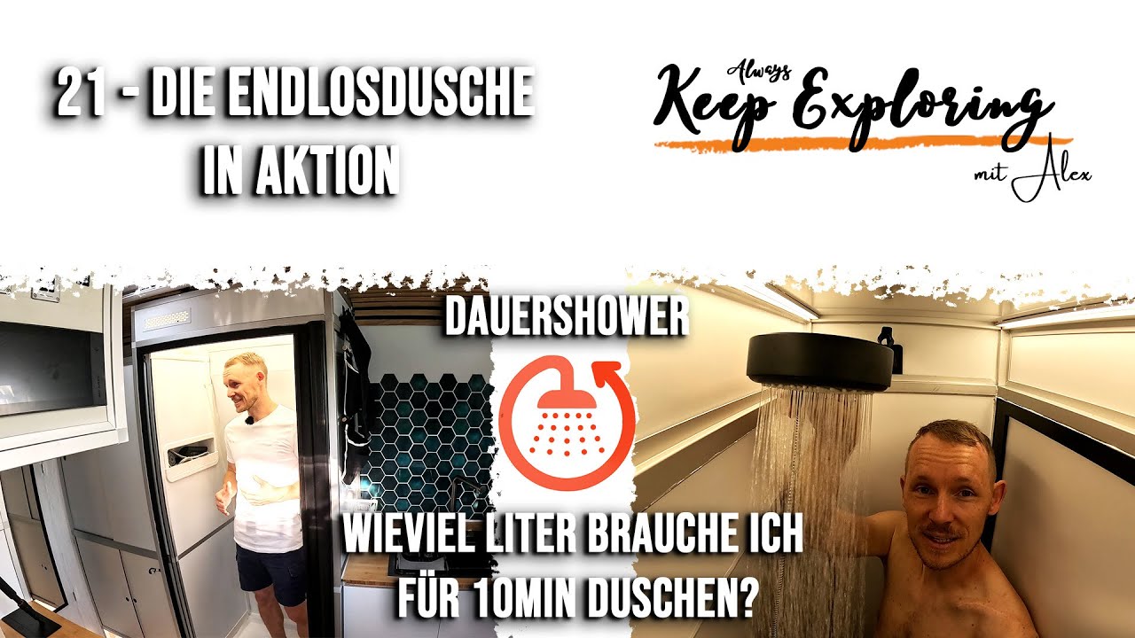 2.21 || Die Endlosdusche in Aktion || Fiat Ducato L5H3
