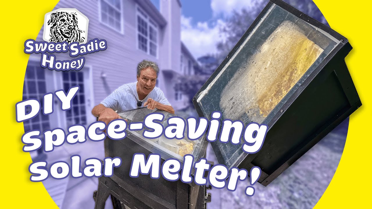 DIY Collapsible Solar Wax Melter | Compact Beekeeping Build