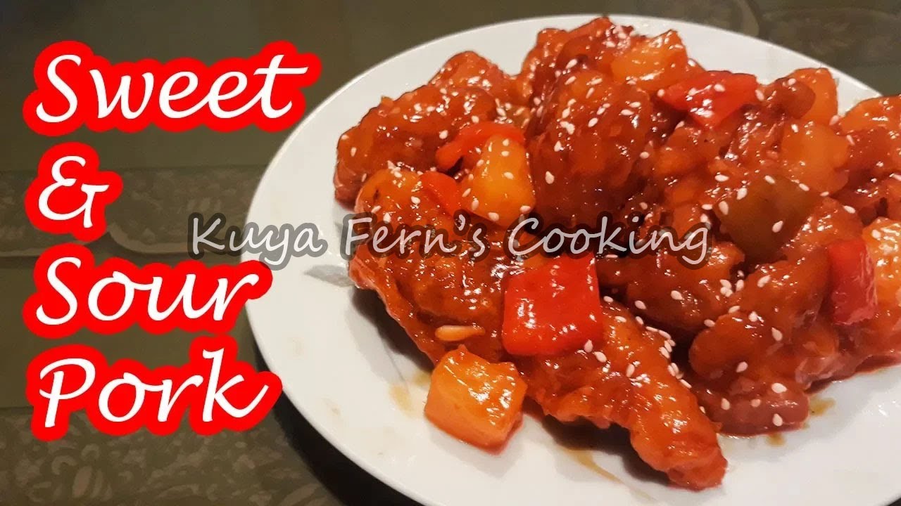 SWEET AND SOUR PORK!!!