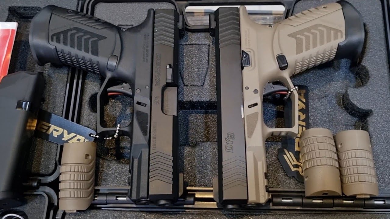 Turkish made DERYA DY9 9mm Pistol Review and Unboxing.