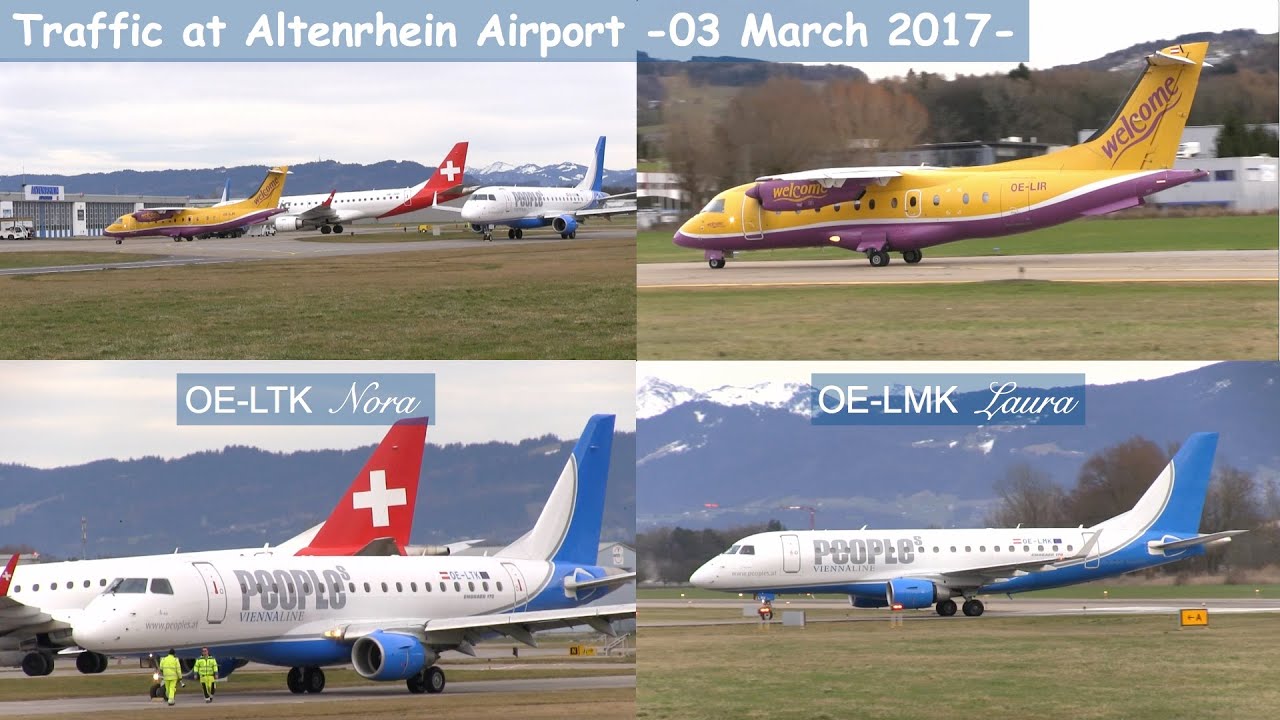 Traffic in Altenrhein - 3 März 2017 -