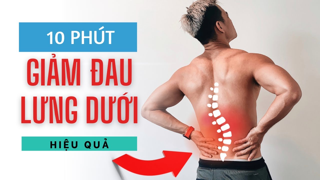 10 Phút Giảm Đau Lưng Dưới Tại Nhà | Lower Back Workout