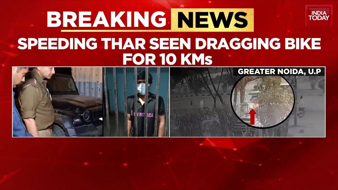 22-Year-Old Drags Bike 10 km After Collision in Greater Noida, Arrested by UP Police