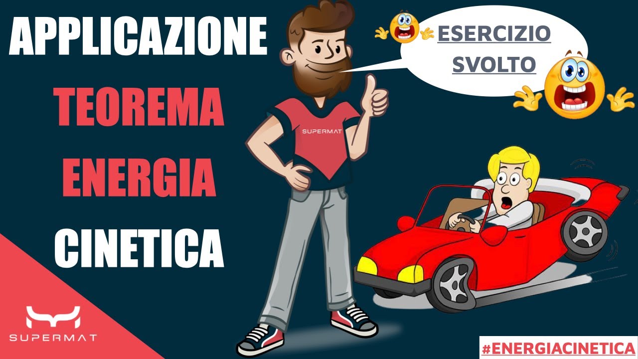 Teorema dell'Energia Cinetica - Esercizio Svolto