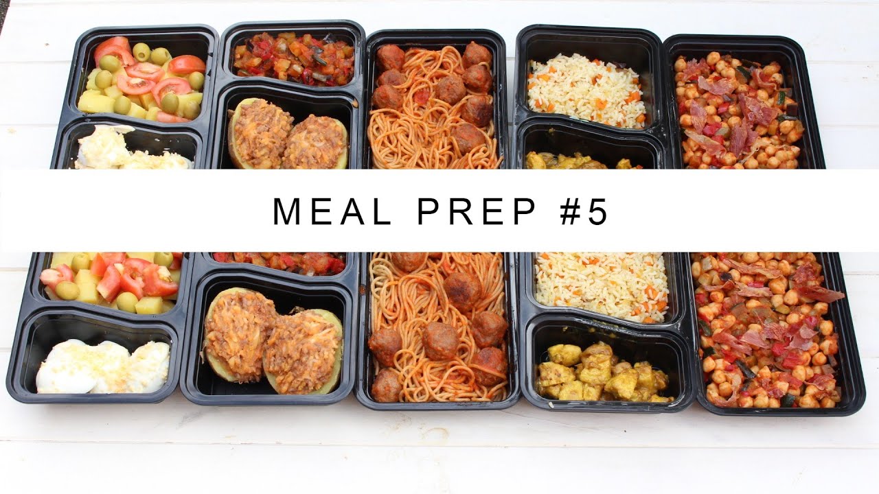 Meal Prep # 5 | Batch Cooking - Cocina 2 HORAS para TODA la semana