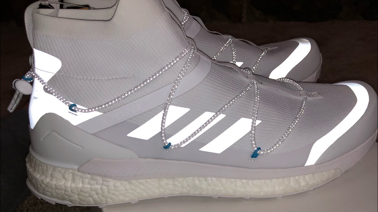 Unboxing Adidas boost free hiker kasina  review and onfoot