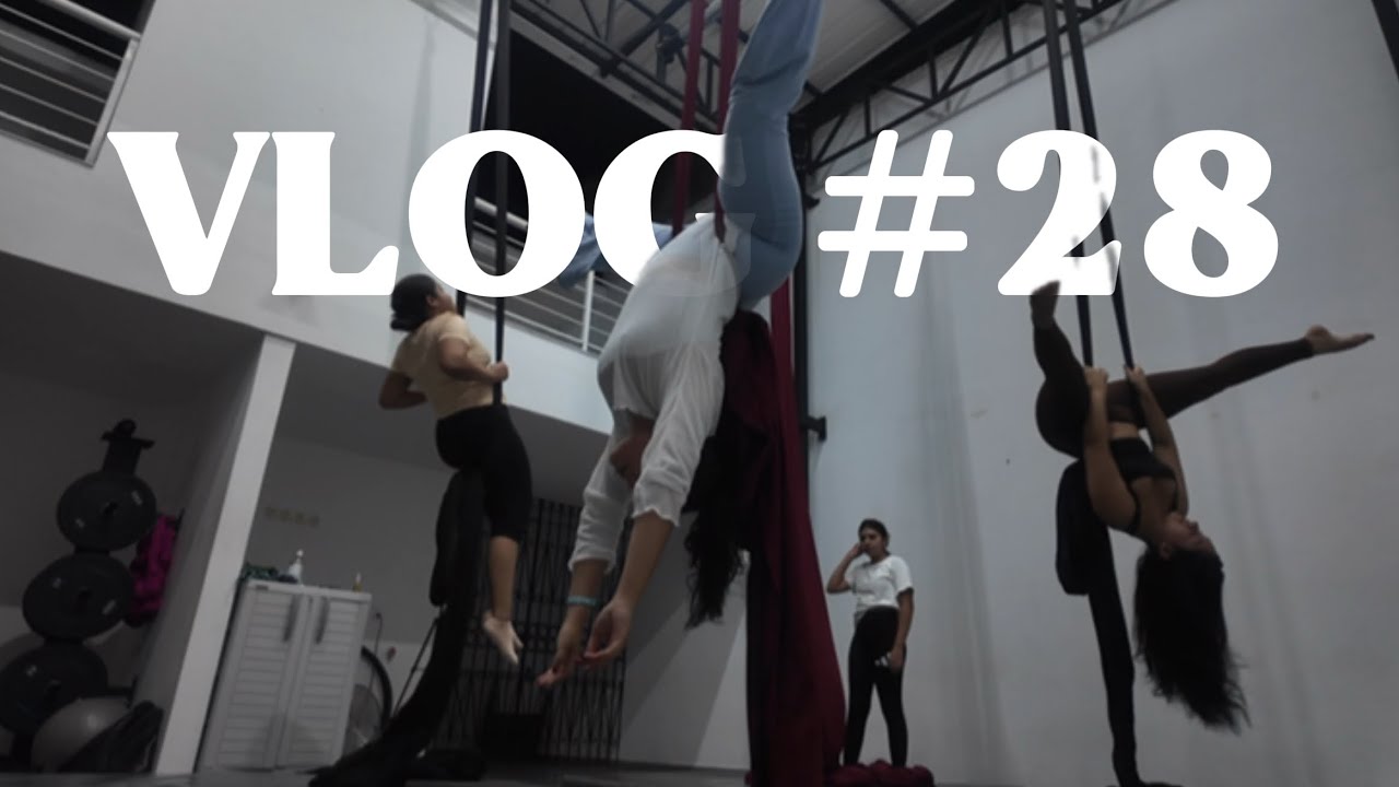 Fui a una clase de DANZA AEREA + Sushi envenenado | VLOG #28 |