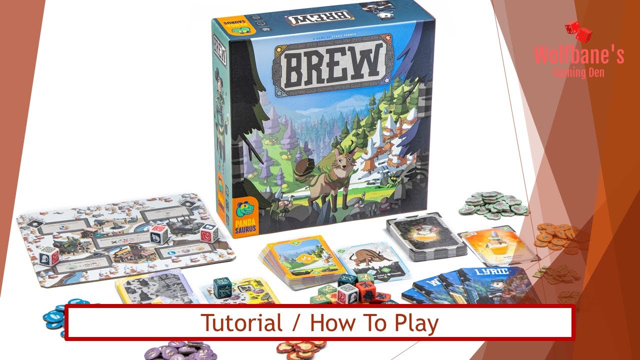 Brew [Board Game] - Tutorial / How To Play with Examples