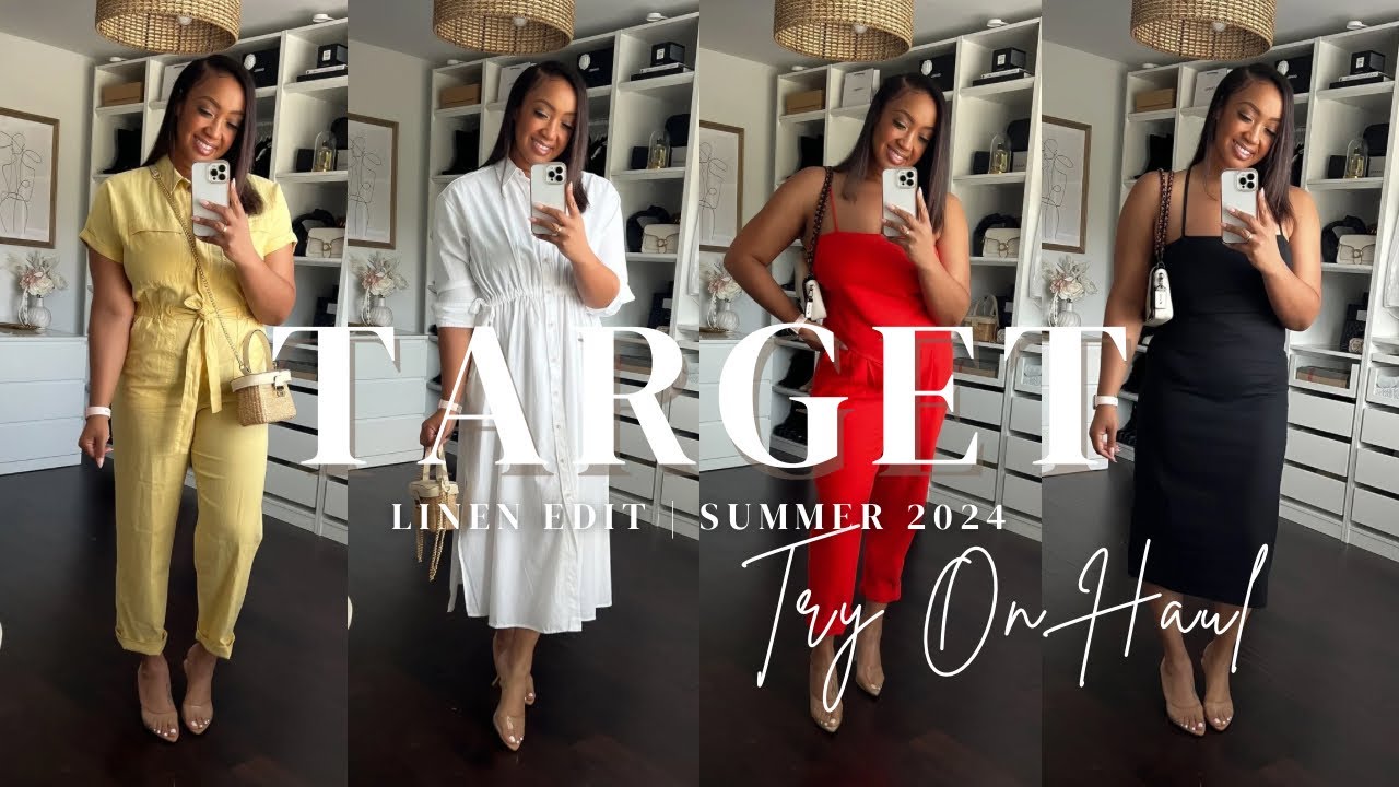 Target Haul | Linen Edit | Summer 2024 | MeToya Monroe