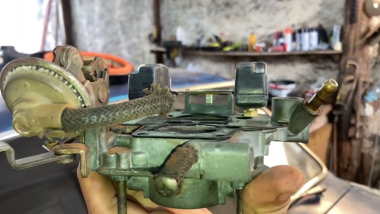 Ajuste nível de combustível do Weber 460.