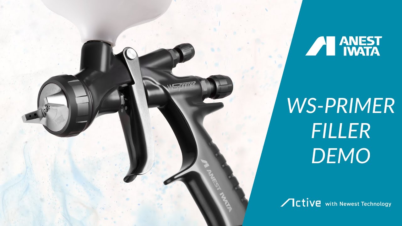 The Best Way to Spray High Build Primer? &ndash; WS Primer by Anest Iwata