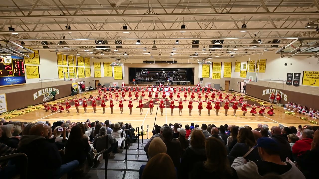 2025-26 Alter Lancerettes | Christmas Routine @Alter H.S.