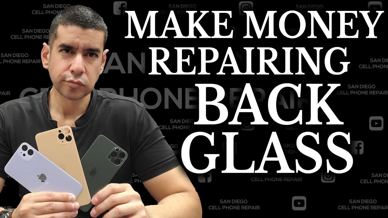 How to Make Money Repairing iPhone Back Glass Using Lasers