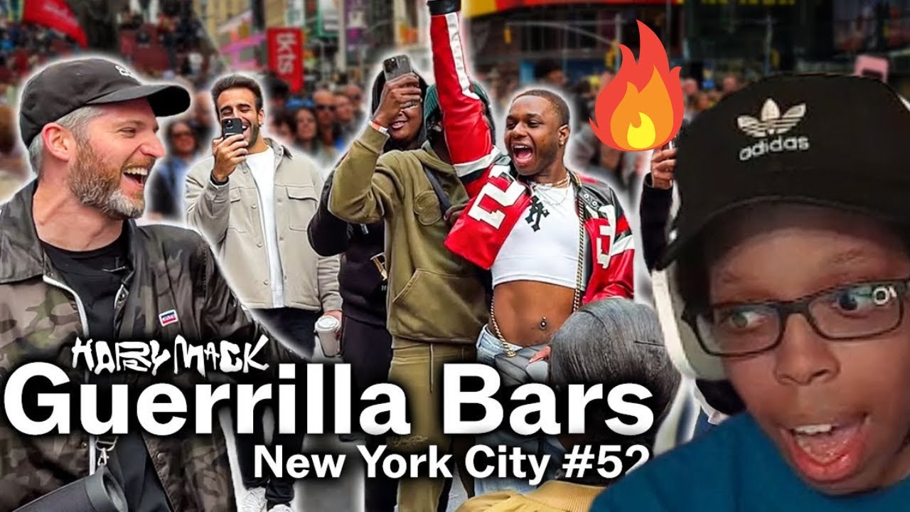 MUSICIAN Reacts to Harry Mack Guerrilla Bars 52 New York City
