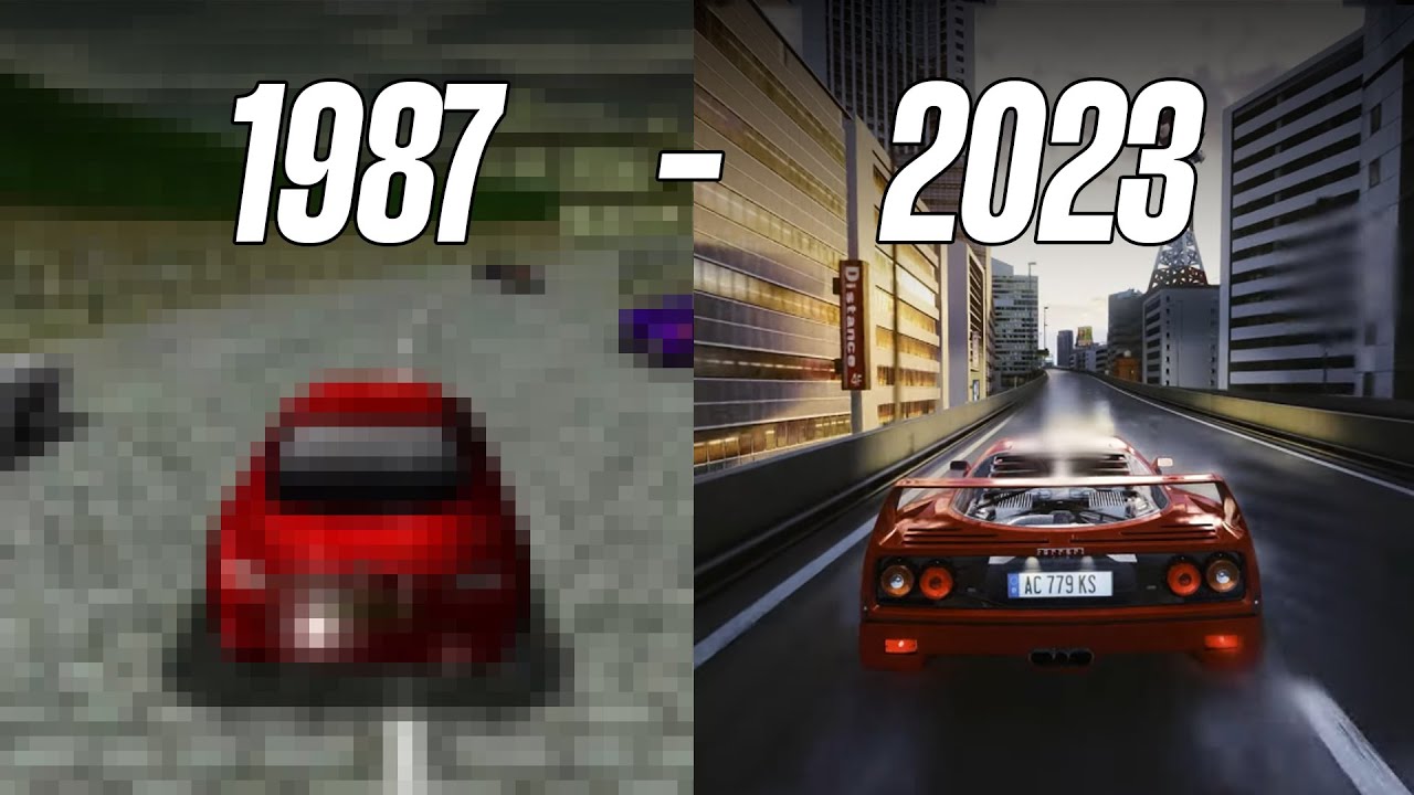 Эволюция игр-тест-драйвов | 1987–2023