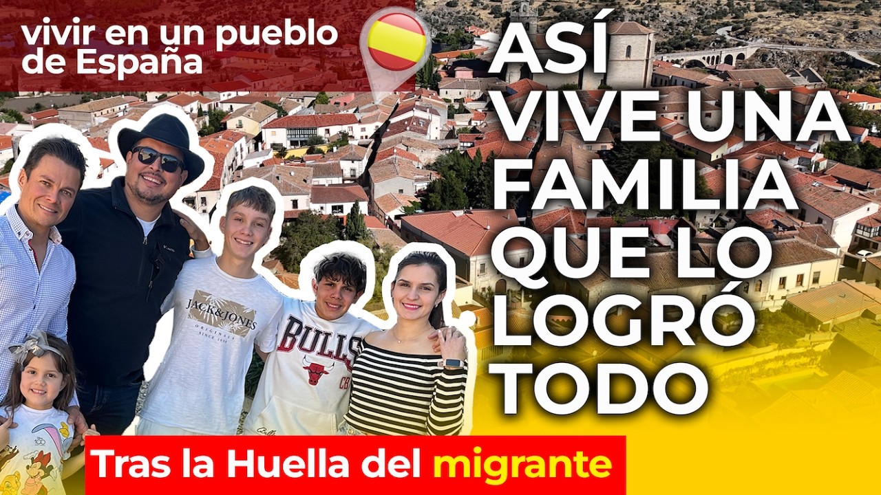 LA VIDA en FAMILIA en un PUEBLO de ESPAÑA 🌄 | Ledesma migrantes exitosas.