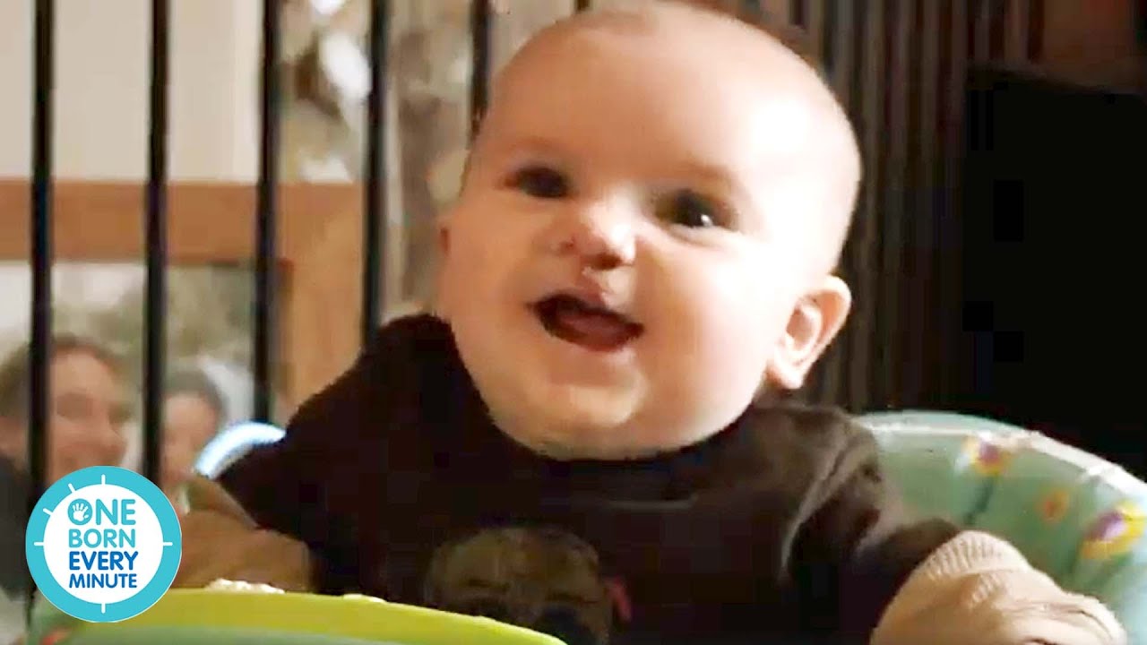 Strong Baby Successfully Recovers From a Cleft Lip Operation | One Born Every Minute