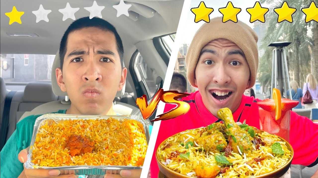 $1 vs $100 Biryani