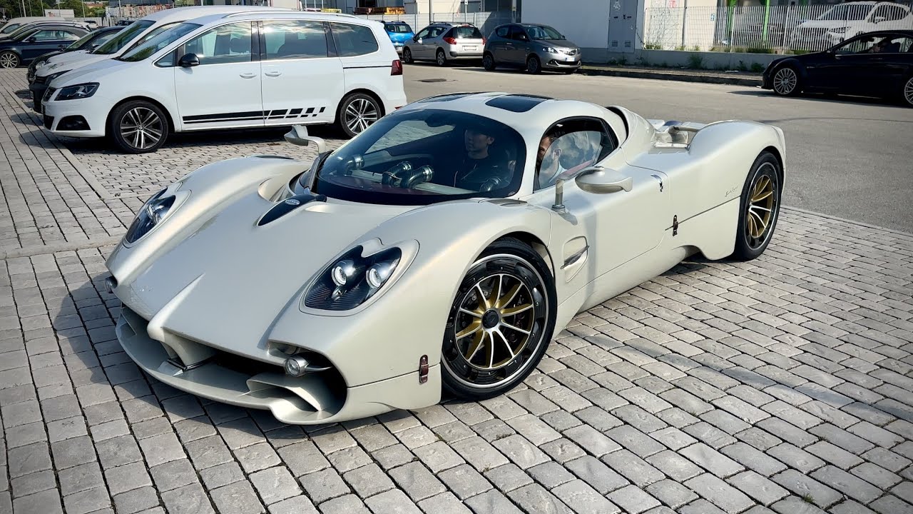 $2.5M Pagani Utopia FULL THROTTLE Accelerations!! DBS Euro Trip #7