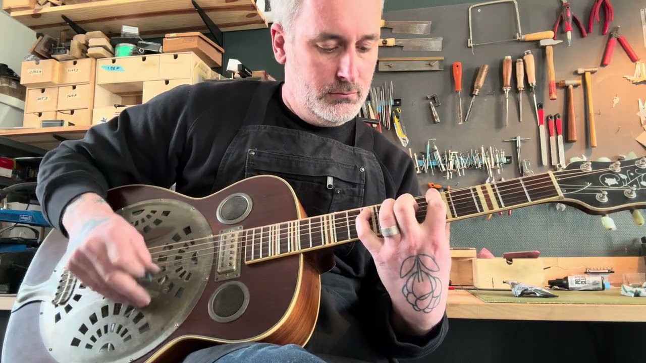 Hofner resonator guitar 