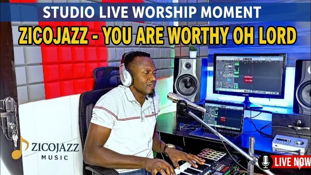 You Are Worthy, Oh Lord | Studio Live Worship Moment with Zicojazz
